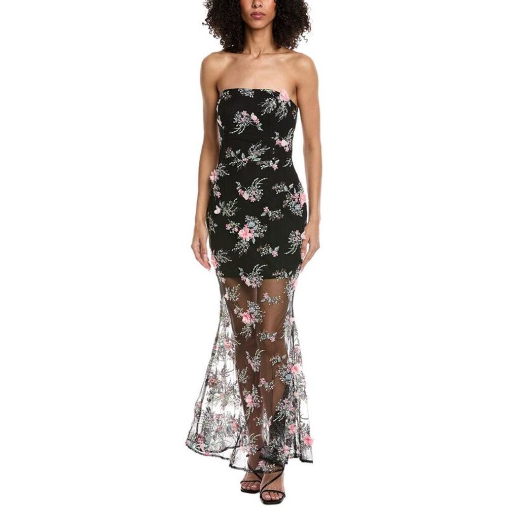 Elliat Womens T Edith Maxi Dress, Black